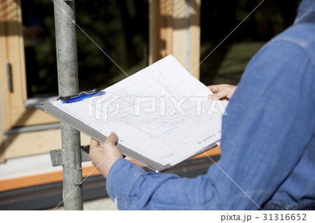 建築現場　設計図 31316652