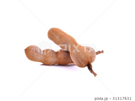 Tamarind on white background Tamarind on white background 31317631