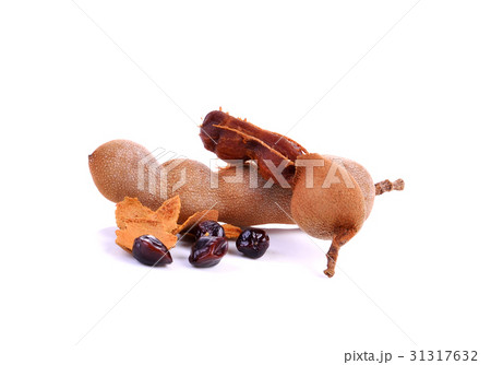 Tamarind on white background 31317632