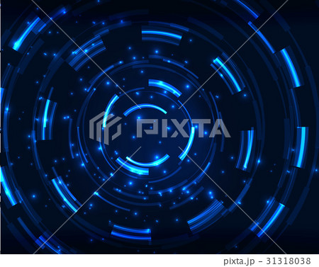 Neon circles abstract background Neon circles abstract background 31318038