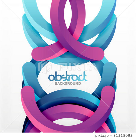 Modern 3d geometrical style background, arch 31318092