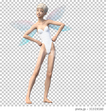 可愛的童話仙女天使perming3DCG插圖素材 可愛的童話仙女天使perming3DCG插圖素材 31319180