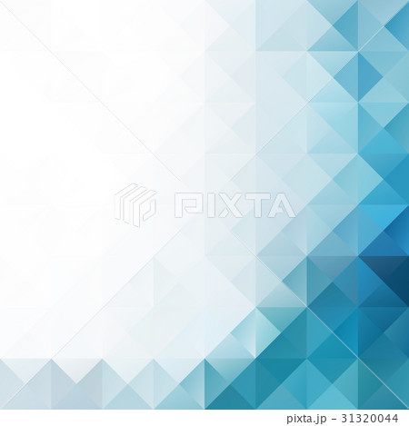 Blue Grid Mosaic Background 31320044