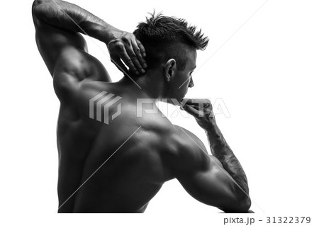 The beautiful and strong young guy. 31322379