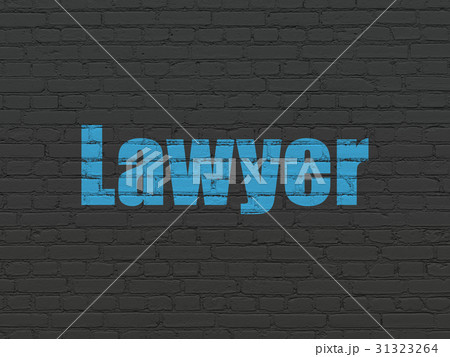 Law concept: Lawyer on wall background 31323264