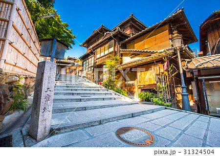 京都 二年坂の写真素材