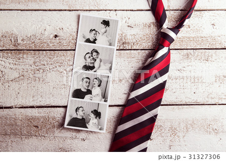 Pictures of father and daughter on table. Fathers Pictures of father and daughter on table. Fathers 31327306