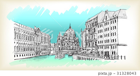 City scape in Germany. Berlin Cathedral City scape in Germany. Berlin Cathedral 31328043