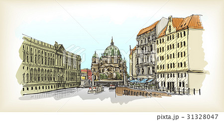 City scape in Germany. Berlin Cathedral. Old build 31328047