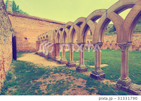 cloister of San Juan de Duero Monastery in Soria cloister of San Juan de Duero Monastery in Soria 31331790