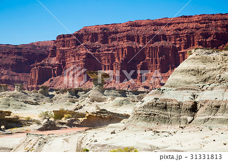 Geological formations in Ischigualasto Geological formations in Ischigualasto 31331813