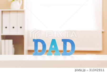 Fathers day celebration theme with DAD letters 31342911