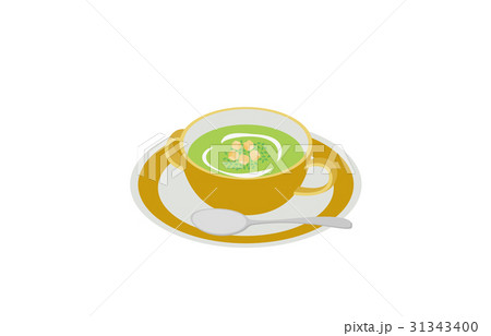 今日のご飯グリーンスープ 31343400