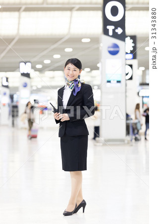 グランドスタッフ（空港イメージ） 31343880