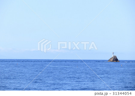 青森県 下北半島佐井村付近から眺める津軽海峡 青森県 下北半島佐井村付近から眺める津軽海峡 31344054