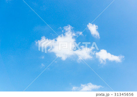 Blue sky background with white clouds 31345656