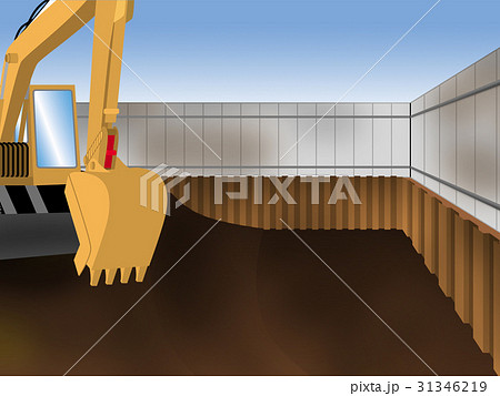 山留め工事 31346219