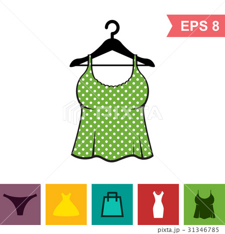 Corrective Lingerie Vector Icon  31346785