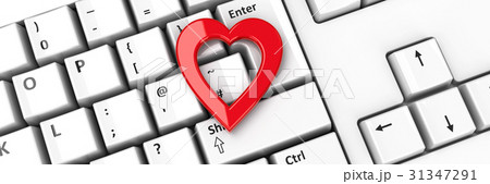 Heart icon on keyboard #2 Heart icon on keyboard #2 31347291