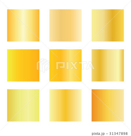 Set of gold gradients. Golden backgrounds 31347898