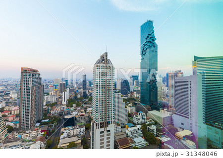 Bangkok skyline Mahanakorn building cityscape Bangkok skyline Mahanakorn building cityscape 31348046