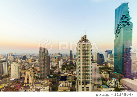 Bangkok skyline Mahanakorn building cityscape Bangkok skyline Mahanakorn building cityscape 31348047