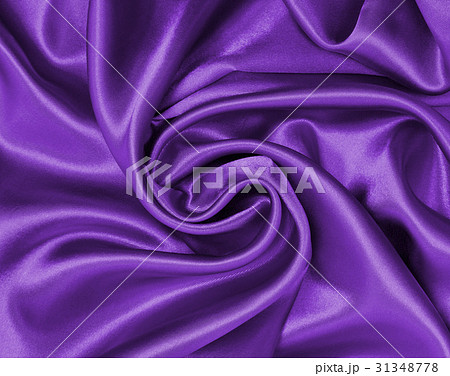 Smooth elegant lilac silk or satin luxury cloth 31348778