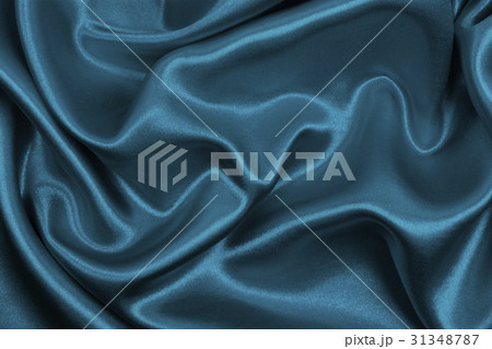 Smooth elegant blue silk or satin luxury cloth Smooth elegant blue silk or satin luxury cloth 31348787