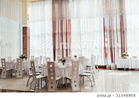 Beautifully organized event - served festive table 31348908