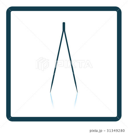 Electric tweezers icon 31349280