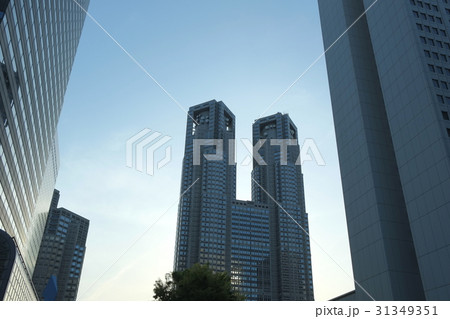 新宿副都心（東京都町）夕景 31349351