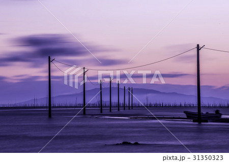 海中電柱 31350323