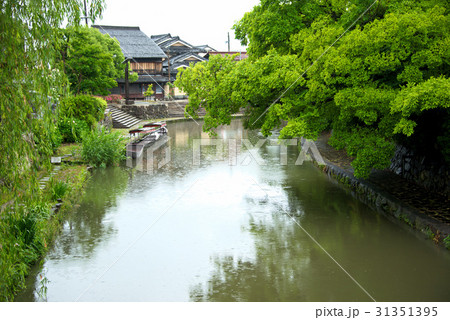 雨の八幡堀 雨の八幡堀 31351395