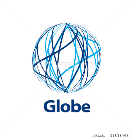 vector logo globe 31353448