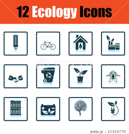 Ecology icon set 31354770