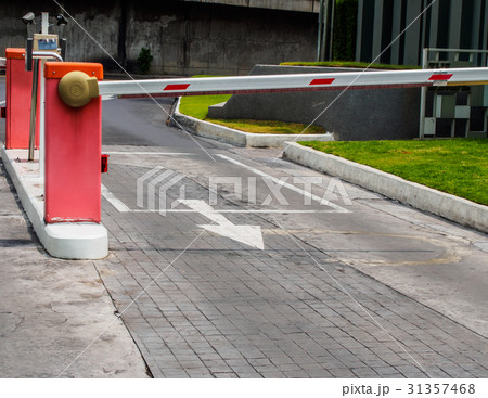 Auto barrier gate for entrance and exit from build 31357468