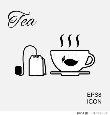 Cup of Hot Tea Vector Icon 31357906