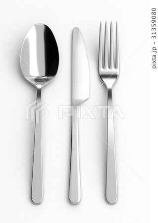Fork, spoon and knife Fork, spoon and knife 31359080