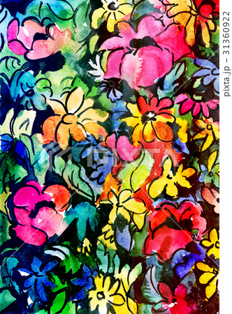 Flower pattern 31360922