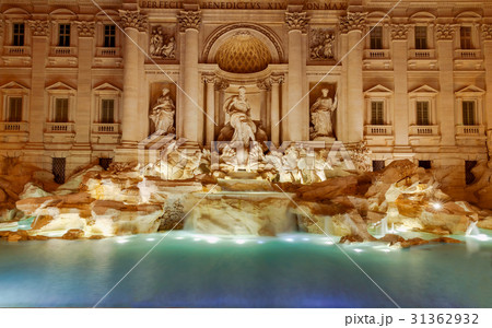 Rome. Trevi Fountain. Rome. Trevi Fountain. 31362932