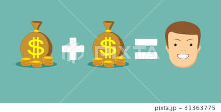 concept of money brings you happiness concept of money brings you happiness 31363775