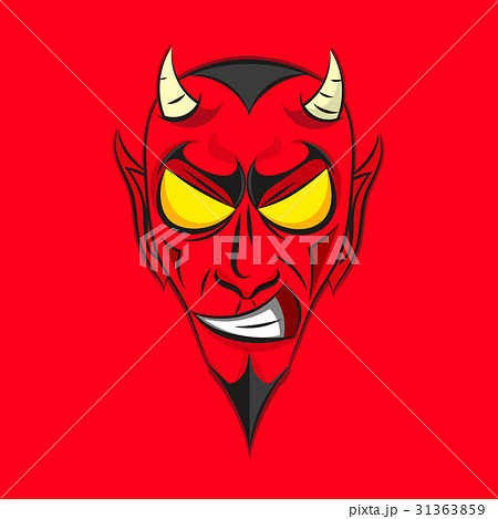 Smiling devil Head 31363859