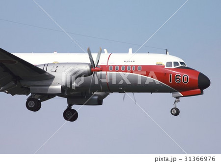 青空を飛行する航空自衛隊のYS-11FC飛行点検機 青空を飛行する航空自衛隊のYS-11FC飛行点検機 31366976