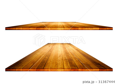 Wooden worktop surface with clipping path 31367444