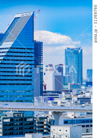 《東京都》白い雲と都市風景《初夏》 《東京都》白い雲と都市風景《初夏》 31369760