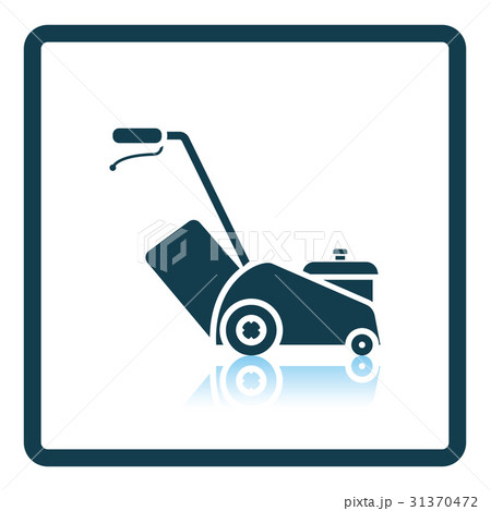 Lawn mower icon Lawn mower icon 31370472