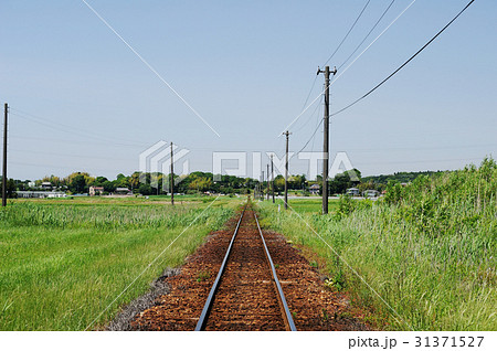 単線 路線 小湊鉄道 千葉県市原市 単線 路線 小湊鉄道 千葉県市原市 31371527