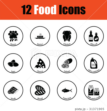 Set of food icons 31371905