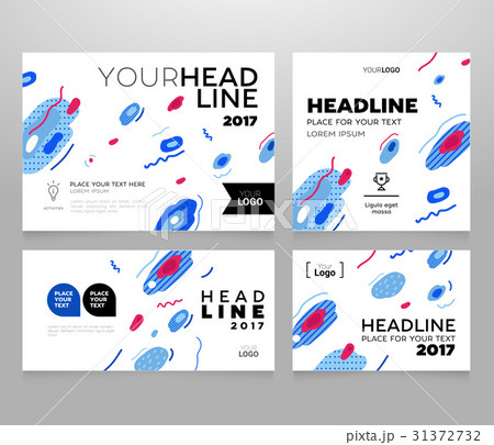 Headline Banner - vector template illustration 31372732