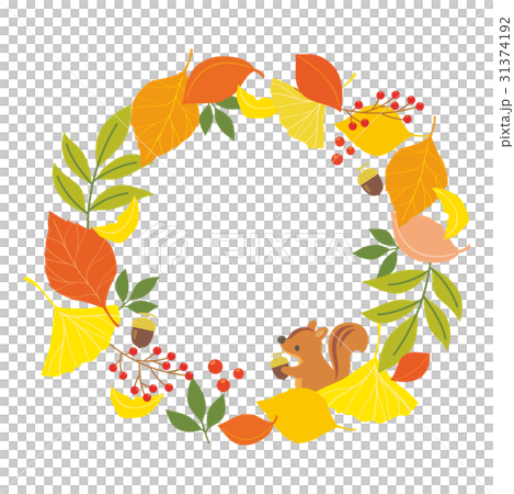 Autumn plant frame Autumn plant frame 31374192
